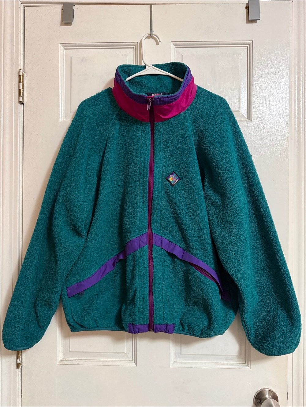 Vintage Woolrich Sigmet Gear Full-Zip Fleece Size Large